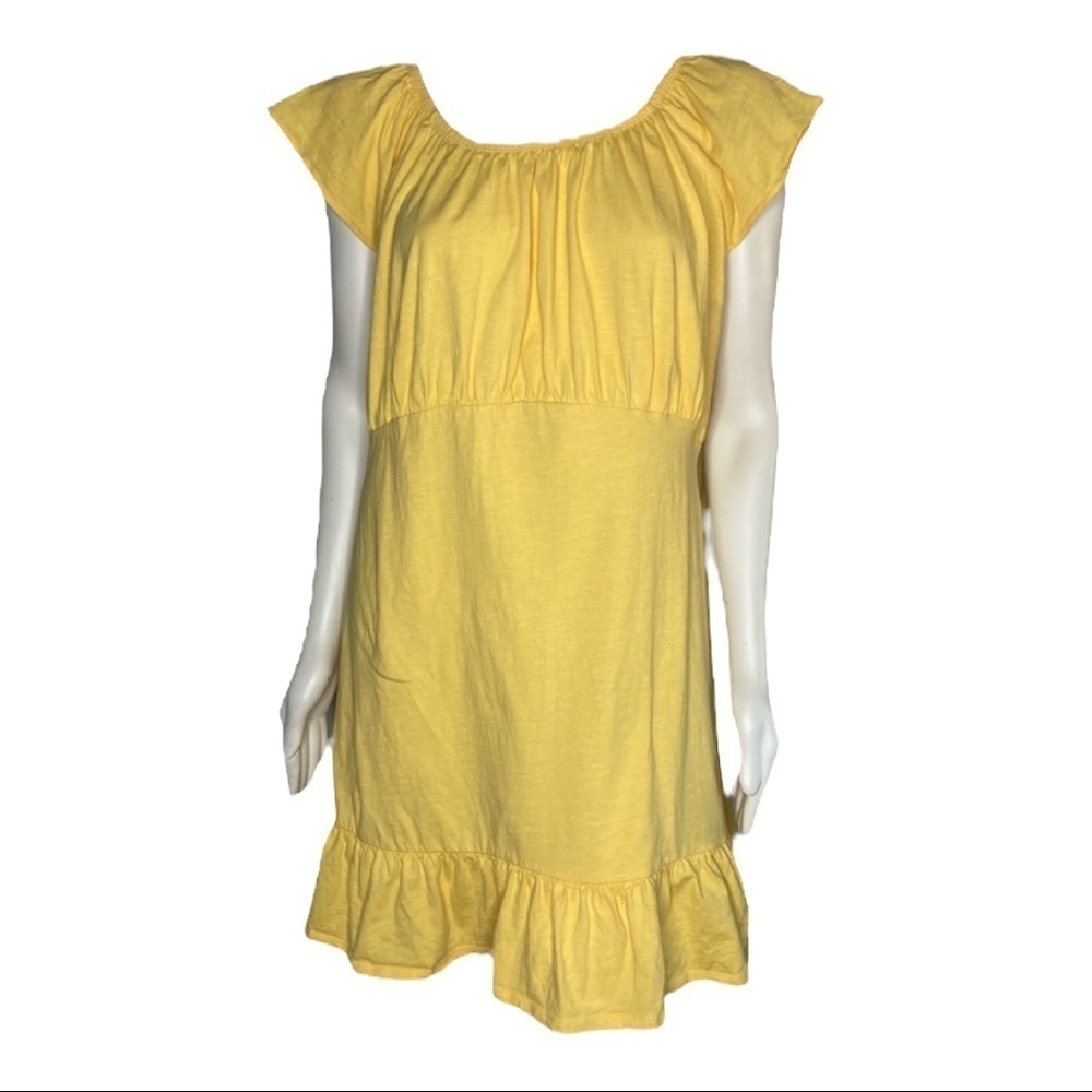 NWOT ASOS Yellow Dress Sz 16